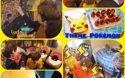 Anniversaire thème Pokémon