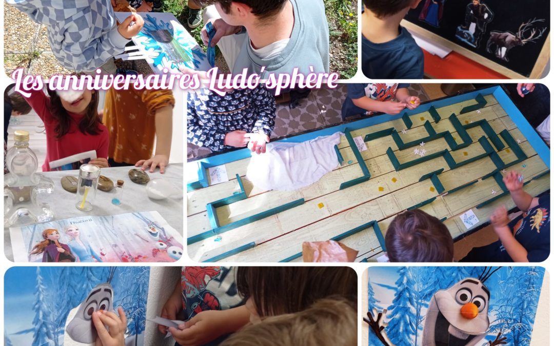 Anniversaire thème Reine des Neiges