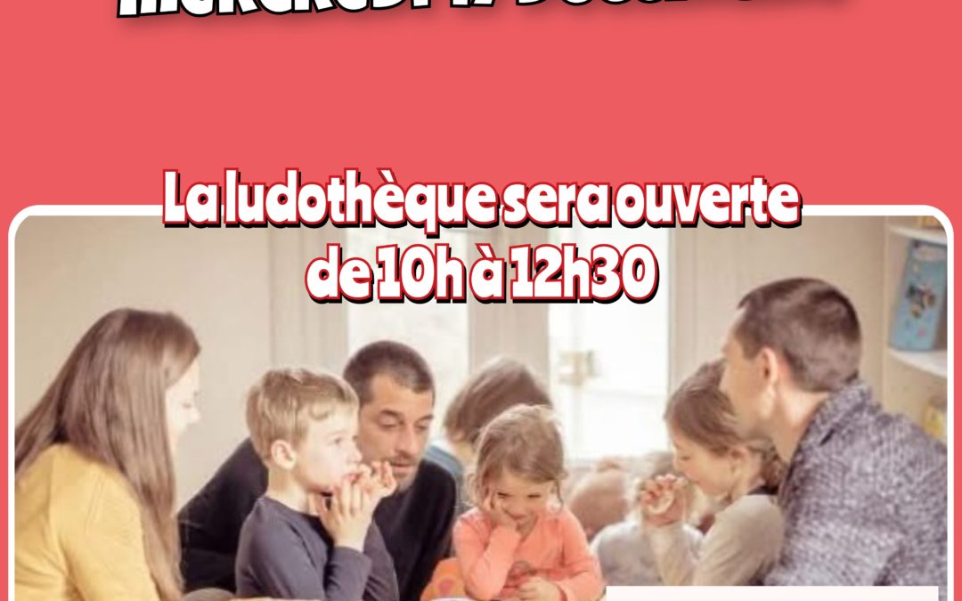 Fermeture anticipée ce mercredi 17 décembre