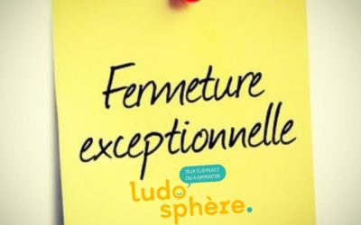 fermeture exceptionnelle ce 23 septembre