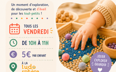 Atelier sensoriel à Aix-en-Provence (0-3 ans) – Vendredi 22 mai